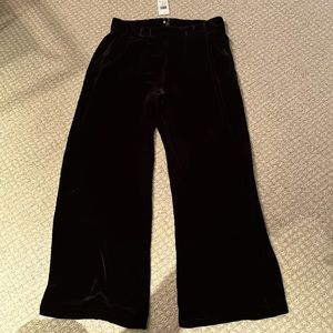 New Eileen Fisher Velvet black pants
